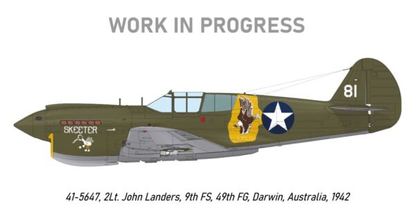 Eduard R0023 1/48 Curtis P-40E Kittyhawk Ia Royal Class Special Edition - Image 8