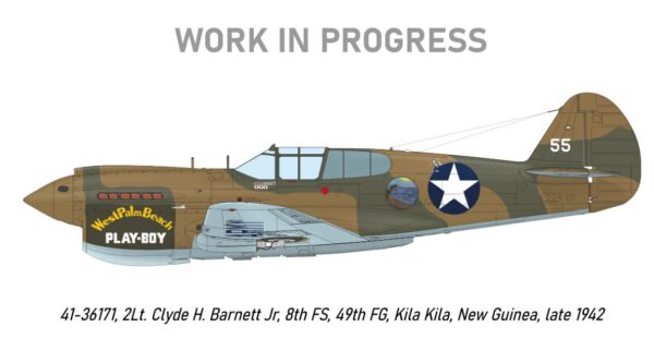 Eduard R0023 1/48 Curtis P-40E Kittyhawk Ia Royal Class Special Edition - Image 10