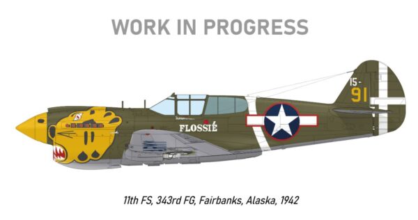 Eduard R0023 1/48 Curtis P-40E Kittyhawk Ia Royal Class Special Edition - Image 11