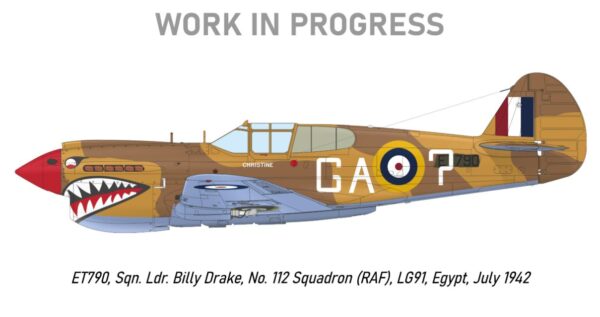 Eduard R0023 1/48 Curtis P-40E Kittyhawk Ia Royal Class Special Edition - Image 14