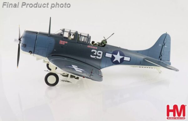 HOBBY MASTER HA0214 1/32 SBD-5 "DAUNTLESS" WHITE 39 PHILIPPINE SEAS JUNE 1944 HELL IN THE PACIFIC - Image 3