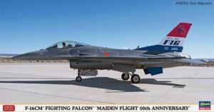 Hasegawa 07535 1:48 USAF F-16CM Fighting Falcon 1st Flight 50th Anniversary Kit HJT07535
