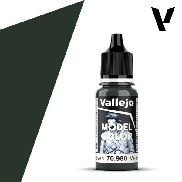 VALLEJO VAL70980 17ml Black Green Model Colour