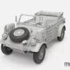 Meng MNGVS-015 1/35 German Pkw.K1 Kubelwagen Type 82 North Africa VS-015 - Image 2