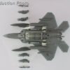 HOBBY MASTER HA2829 1/72 F-22 Raptor AF06-132 411 FLTS Edwards AFB 2022 Diecast - Image 2