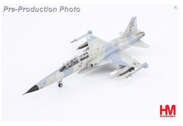 HOBBY MASTER HA3368 1/72 F-5F Tiger II M29-15, No. 12 Skn, TUDM, 1980s