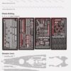 Very Fire VF350909AD 1/350 USS Missouri Advanced version US Navy Battleship HELL IN THE PACIFIC - Image 3