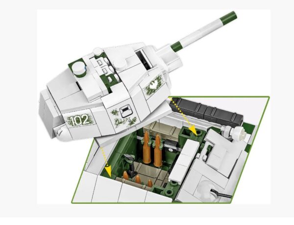 COBI TOYS 2595 1/28 T-34/76 mod. 1941/42 Tank SOVIET STORM - Image 2