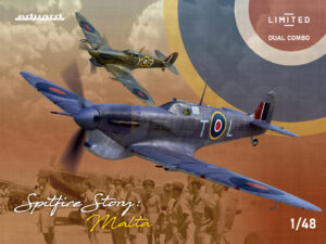 EDUARD 11172 1/48 Spitfire Story Malta Dual Combo Plastic Model Kit