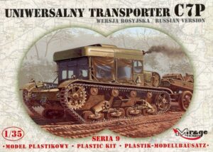 MIRAGE HOBBY 35903 1/35 C7P Universal Transport Tractor Russian Version  Kit SOVIET STORM