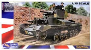 GECKO MODELS 35GM0004 1/35 Cruiser Tank Mk. I CS, A9Mk.I CS