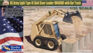 GECKO MODELS 1/35 US Army Light Type III Skid Steer Loader 35GM0009 THFS EOL