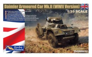 Gecko Models UK CORE RANGE 35GM0012  1/35 Daimler Armourd Car Mk. II WWII Overlord