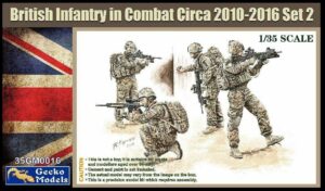 GECKO 35GM0016 1/35 British Infantry In Combat Circa 2010-2012 Set 2