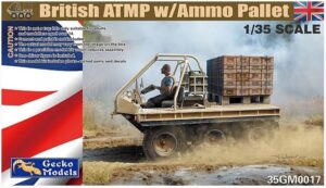 GECKO MODELS 1/35 British ATMP wAmmo Pallet 35GM0017