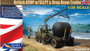 GECKO MODELS 1/35 BRITISH ARMY ATMP WITH SLLPT AND DROP DRUM TRAILER 35GM0018 THFS