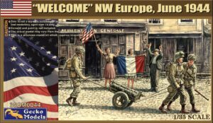 GECKO MODELS 35GM0044 1/35 US Paratroopers "WELCOME"  NW Europe, June 1944 Overlord