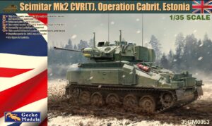 GECKO MODELS 1/35 British Army Scimitar Mk2 CVR(T),Operation Cabrit, Estonia 35GM0053