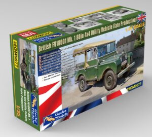 GECKO 35GM0077 1/35 British FV18001 Mk. 1 80in 4x4 Utility Vehicle (late Production DUE AUG 2025
