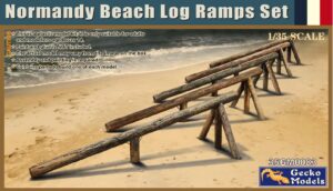 GECKO  1/35 Normandy Beach Log Ramps Set 35GM0083