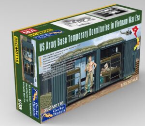 GECKO 35GM0116 1/35 US Army Base Temporary Dormitories For Military Personnel (Vietnam War Era DUE AUG 2025