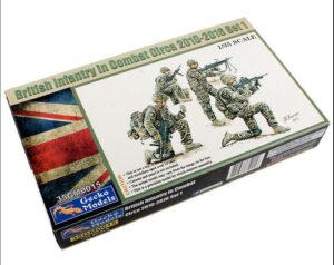 Gecko Models 1/35 British Infantry in Combat Circa 2010-2016 Set 1 35GM0015