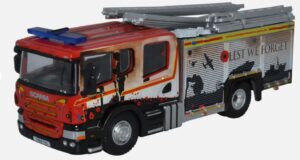 Oxford Diecast 76SFE011 1/76 Humberside Fire and Rescue Pump Ladder