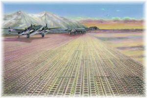 EDUARD EDK7701 1/72 WW2 ALLIED PSP AIRFIELD  Display Diorama HELL IN THE PACIFIC