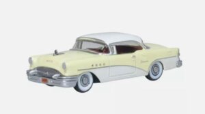 Oxford 87BC55008 1/87 1955 Buick Century Condor Yellow/Dover White