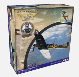 Corgi AA39216 1/72 Spitfire MkI - RAF No.222 Sqn - Flt Lt Douglas Bader. Dunkirk 1940