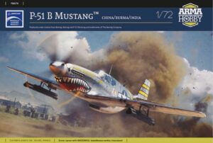 Arma Hobby 70075 1/72 P-51B Mustang China/Burma/India CBI