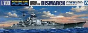 Aoshima 04259 1:700 Bismarck German Battleship