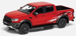 CORGI  VANGUARDS VA15204 1/43 FORD RANGER RAPTOR X SE IN TRUE RED