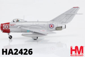 HOBBYMASTER HA2426 1/72 MiG 15bis Chinese PVAF North Korea 1950s Diecast