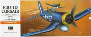 Hasegawa HAA10 A10 1/72 Scale Model Aircraft Fighter Kit U.S.M.C/Navy F4U-1D Corsair HELL IN THE PACIFIC