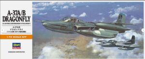 HASEGAWA HAA12 A12 A-37A/B Dragonfly 1:72 PLASTIC MODEL KIT