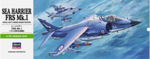 Hasegawa HAB05 B05  1/72 Scale Model Aircraft Kit Royal Navy Hawker Sea Harrier FRS1 MK1