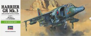 HASEGAWA HAB06 B06 1/72 Harrier GR Mk.3 1:72 PLASTIC MODEL KIT