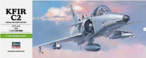 Hasegawa HAB07 B07 1/72 I.A.I Kfir C2 Plastic Model Kit - HAB07