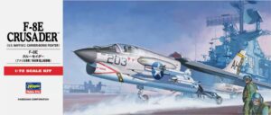 HASEGAWA HAC09 C09 1/72 F-8E Crusader US NAVY CARRIER FIGHTER JET  PLASTIC MODEL KIT