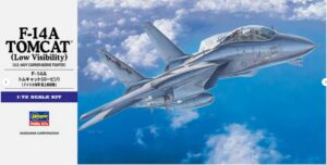 HASEGAWA HAE02 E02 1/72 F-14 A TOMCAT "LOW VISIBILITY" U.S. NAVY PLASTIC KIT