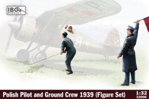 IBG 32006 1/32 - Polish Pilot and Ground Crew 1939 Figure Set DUE AUGUST 2025
