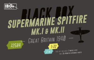 IBG 72584 1/72 - Supermarine Spitfire Mk.I & Mk.II - Great Britain 1940 - Black Box Edition DUE AUGUST 2025