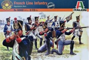 Italeri 6002 1/72 French Line Infantry Napoleonic Wars with 50 Soldiers