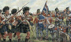 Italeri 6058 1:72 Napoleonic Wars British and Scots Infantry 50 Soldiers