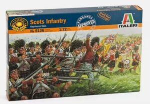 Italeri 6136 1/72 Napoleonic Wars Scots Infantry 36 Soldiers