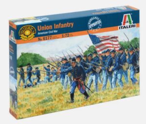 Italeri 6177 1/72 Union Infantry US Civil War ACW 50 Soldiers