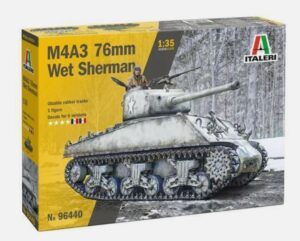 ITALERI 96440 1/35 Sherman M4A3 76mm Wet Stowage Assault on the Rhine WEST WALL