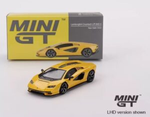 Mini GT 00733-L 1:64 Lamborghini Countach LPI 800-4 New Giallo Orion (LHD) 733