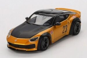 MINI GT 00782-R 1/64 Nissan Z LB NATION WORKS lb GOLD RHD Model Car